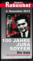 100 Jahre Jury Soyfer. Die Gala - Dramaturgie Margit Niederhuber