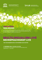 Multilingualism live - Mehrsprachigkeit live